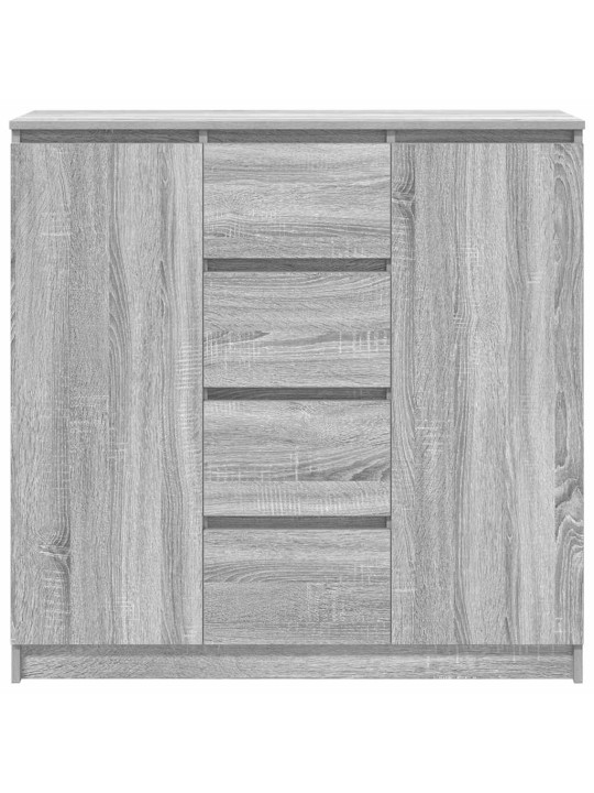 Senkki laatikoilla harmaa sonoma 100,5x35x98,5 cm tekninen puu