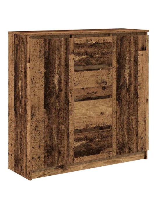 Senkki laatikoilla vanha puu 100,5x35x98,5 cm tekninen puu
