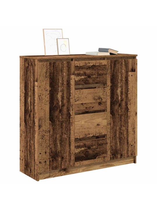 Senkki laatikoilla vanha puu 100,5x35x98,5 cm tekninen puu