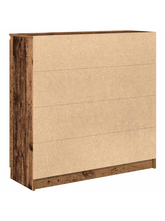 Senkki laatikoilla vanha puu 100,5x35x98,5 cm tekninen puu
