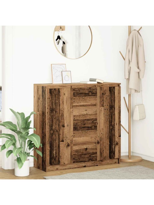 Senkki laatikoilla vanha puu 100,5x35x98,5 cm tekninen puu