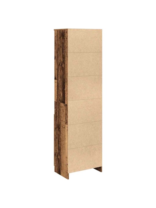 Kaappi vanha puu 50x35x180 cm tekninen puu