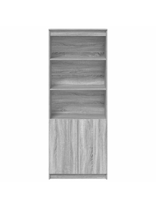 Kaappi harmaa sonoma 70x35x180 cm tekninen puu