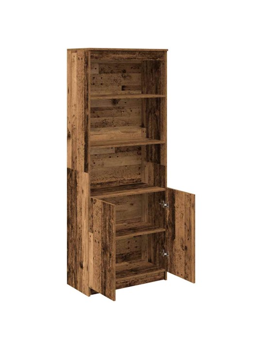 Kaappi vanha puu 70x35x180 cm tekninen puu