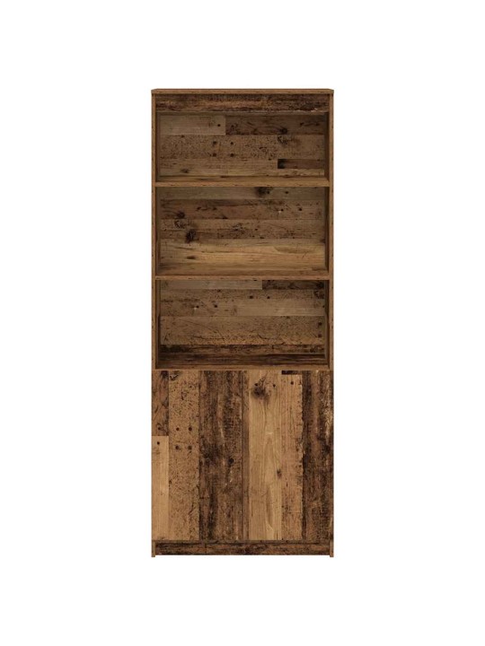 Kaappi vanha puu 70x35x180 cm tekninen puu