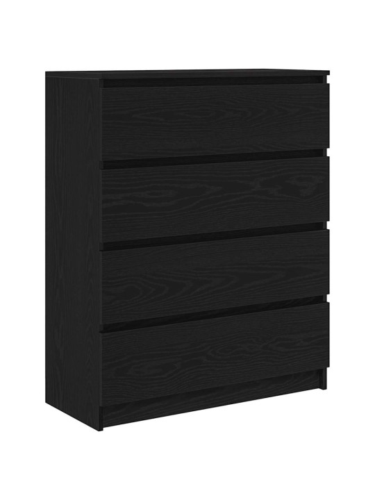Senkki musta tammi 80x35x99 cm tekninen puu
