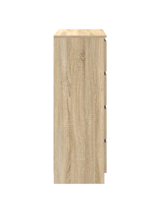 Senkki sonoma-tammi 80x35x99 cm tekninen puu