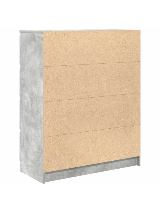 Senkki betoninharmaa 80x35x99 cm tekninen puu
