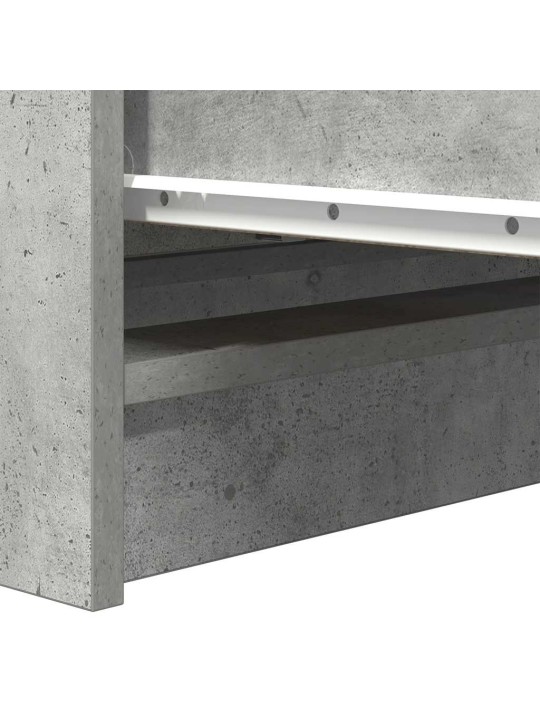 Senkki betoninharmaa 80x35x99 cm tekninen puu