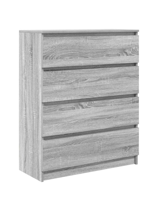 Senkki harmaa sonoma 80x35x99 cm tekninen puu