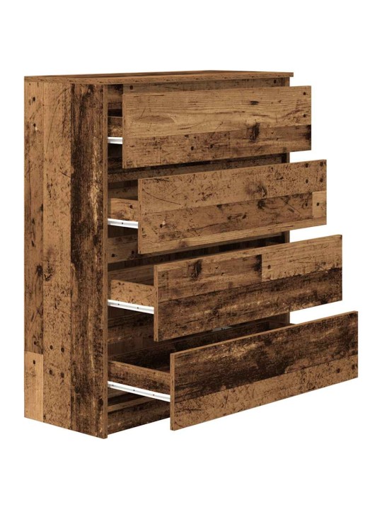 Senkki vanha puu 80x35x99 cm tekninen puu