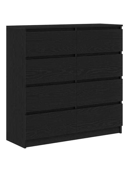 Senkki musta tammi 100x35x99 cm tekninen puu