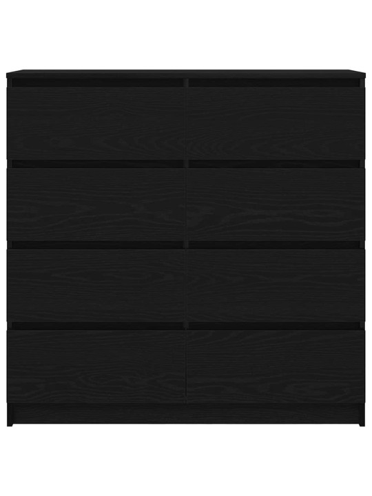 Senkki musta tammi 100x35x99 cm tekninen puu