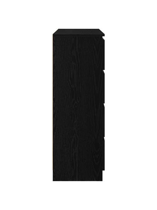 Senkki musta tammi 100x35x99 cm tekninen puu