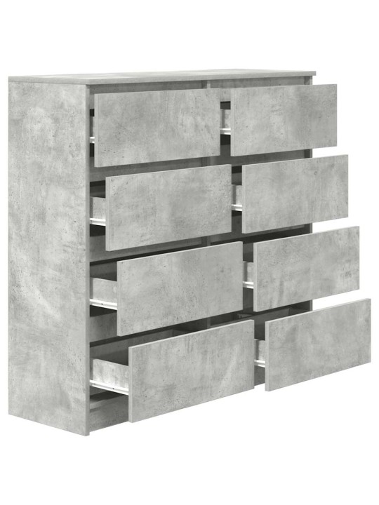 Senkki betoninharmaa 100x35x99 cm tekninen puu