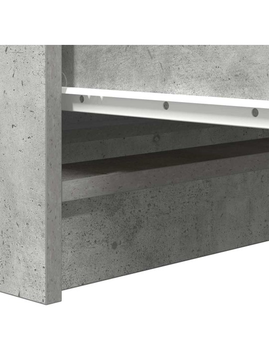Senkki betoninharmaa 100x35x99 cm tekninen puu