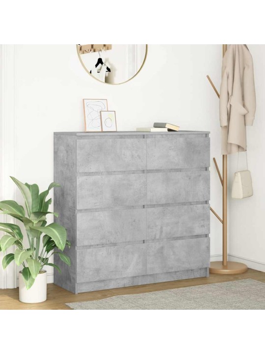 Senkki betoninharmaa 100x35x99 cm tekninen puu