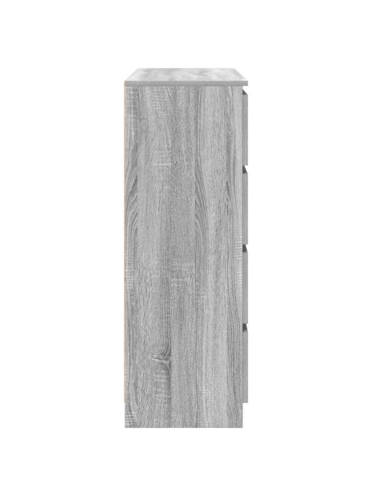 Senkki harmaa sonoma 100x35x99 cm tekninen puu