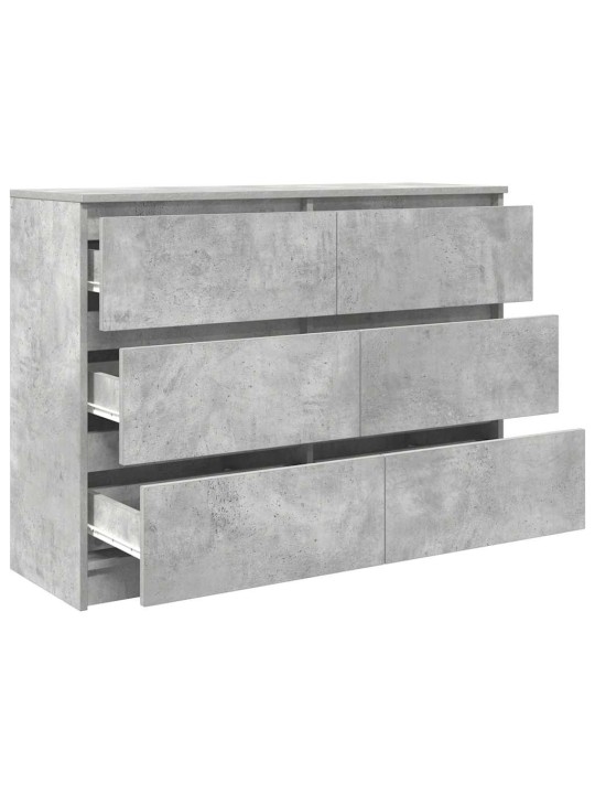 Senkki betoninharmaa 100x35x76 cm tekninen puu
