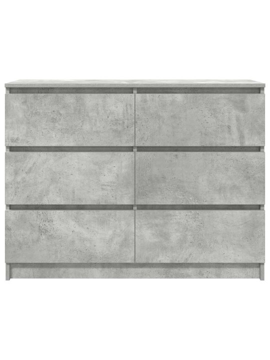 Senkki betoninharmaa 100x35x76 cm tekninen puu