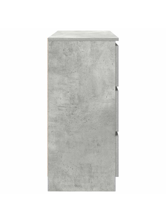 Senkki betoninharmaa 100x35x76 cm tekninen puu