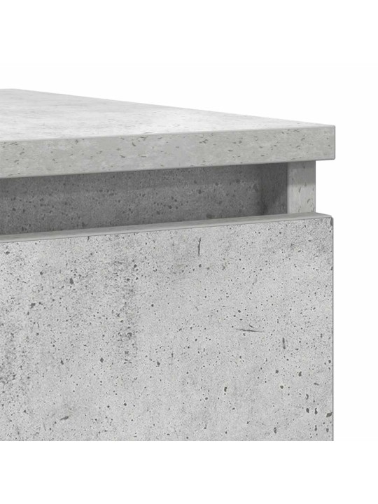 Senkki betoninharmaa 100x35x76 cm tekninen puu