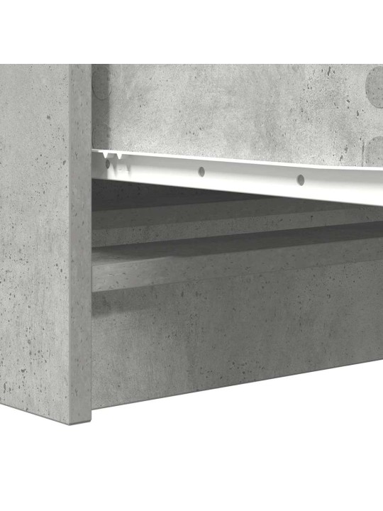 Senkki betoninharmaa 100x35x76 cm tekninen puu