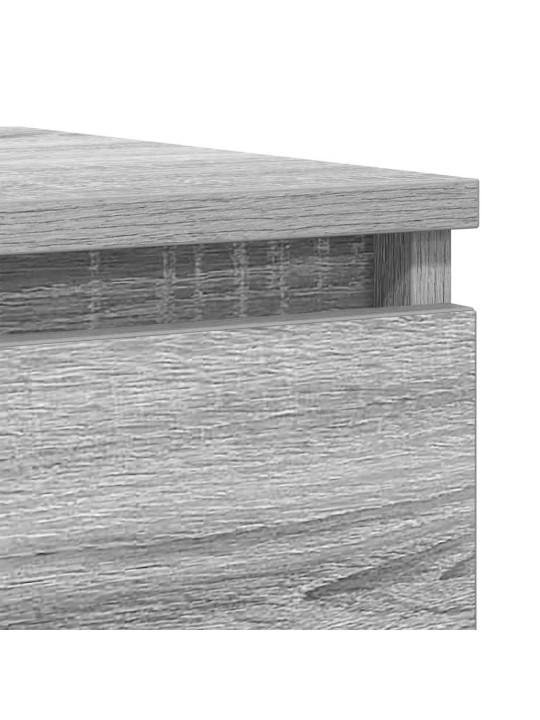Senkki harmaa sonoma 100x35x76 cm engineered wood