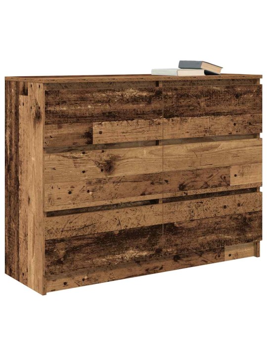 Senkki vanhaa puuta 100x35x76 cm tekninen puu
