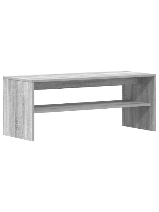 Tv-taso harmaa sonoma 100x40x40 cm tekninen puu