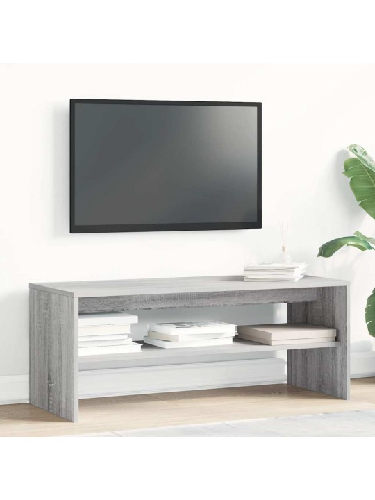 Tv-taso harmaa sonoma 100x40x40 cm tekninen puu