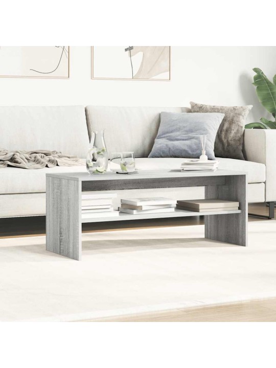 Tv-taso harmaa sonoma 100x40x40 cm tekninen puu