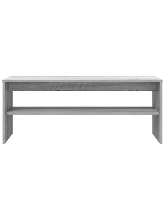 Tv-taso harmaa sonoma 100x40x40 cm tekninen puu