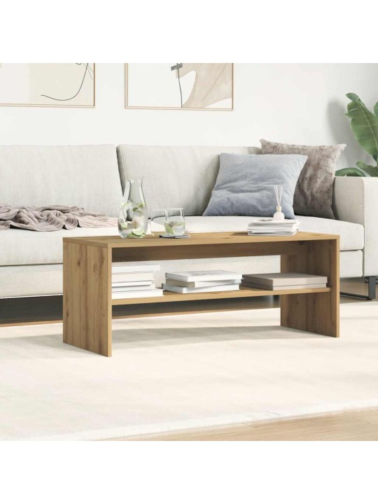 Tv-taso artesaani tammi 100x40x40 cm tekninen puu