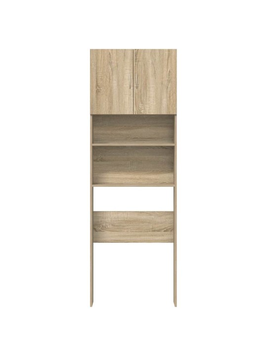 Pesukonekaappi sonoma-tammi 64x24x190 cm lastulevy