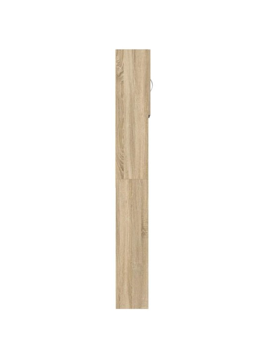 Pesukonekaappi sonoma-tammi 64x24x190 cm lastulevy