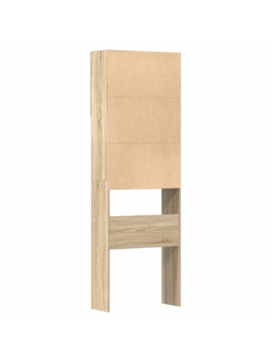 Pesukonekaappi sonoma-tammi 64x24x190 cm lastulevy
