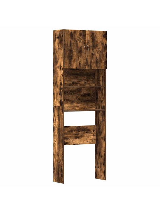 Pesukonekaappi savustettu tammi 64x24x190 cm tekninen puu