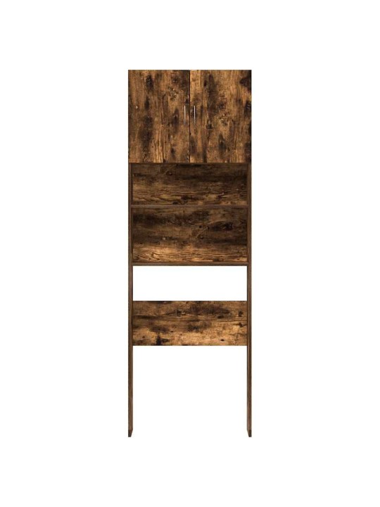 Pesukonekaappi savustettu tammi 64x24x190 cm tekninen puu
