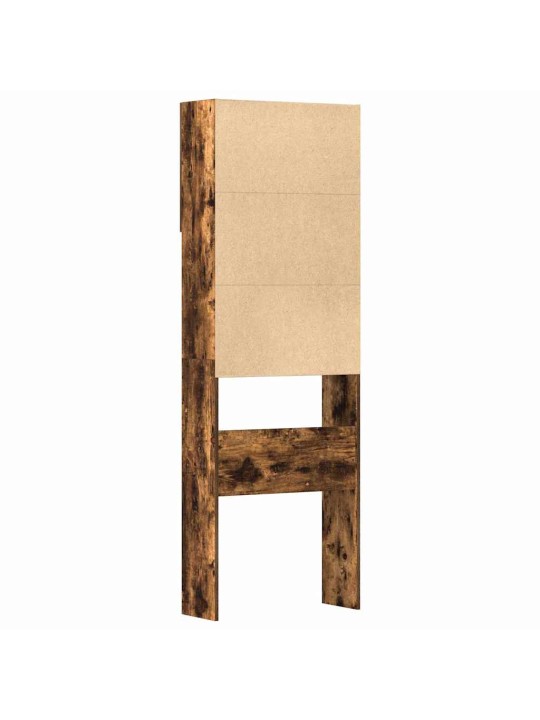 Pesukonekaappi savustettu tammi 64x24x190 cm tekninen puu