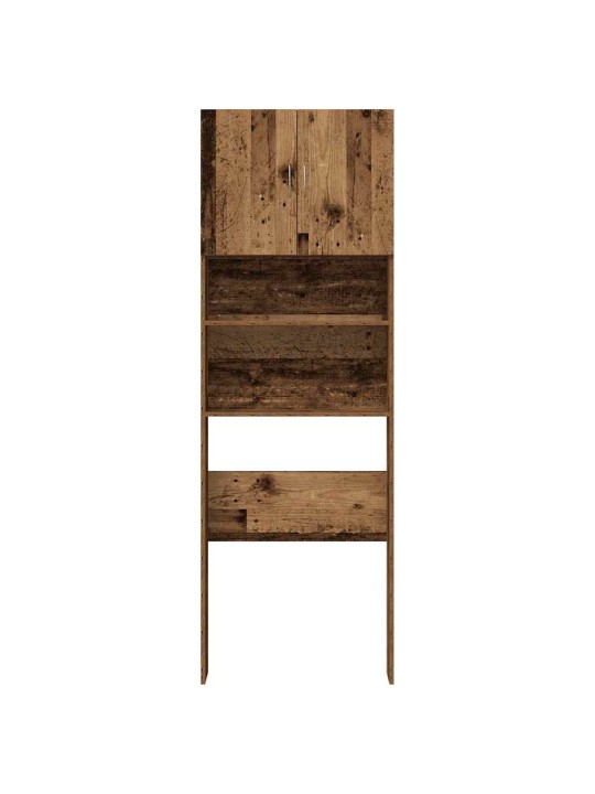 Pesukonekaappi vanha puu 64x24x190 cm lastulevy