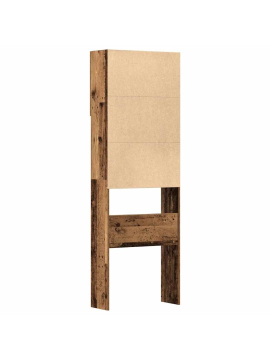 Pesukonekaappi vanha puu 64x24x190 cm lastulevy