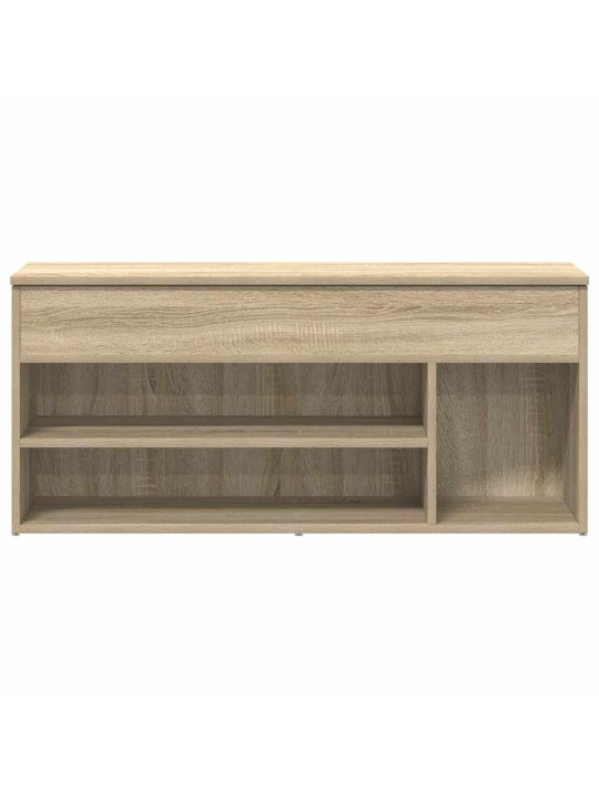Kenkäpenkki sonoma-tammi 102x30,5x45 cm tekninen puu