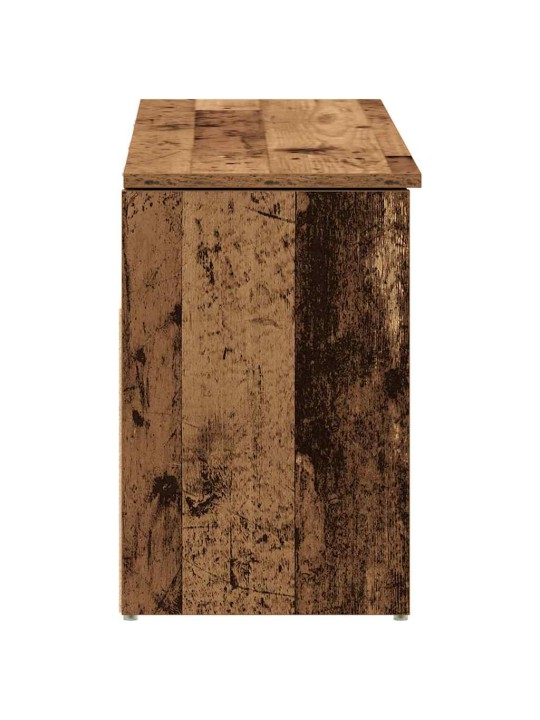 Kenkäteline vanha puu 102x30,5x45 cm tekninen puu