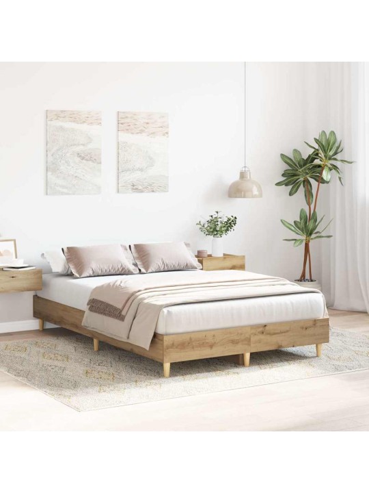 Sängynrunko ei patjaa artisan oak 120x200 cm engineered wood