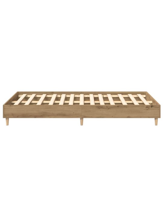 Sängynrunko ei patjaa artisan oak 120x200 cm engineered wood