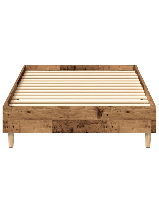 Sängynrunko ei patjaa vanha puu 100x200 cm suunniteltu puu