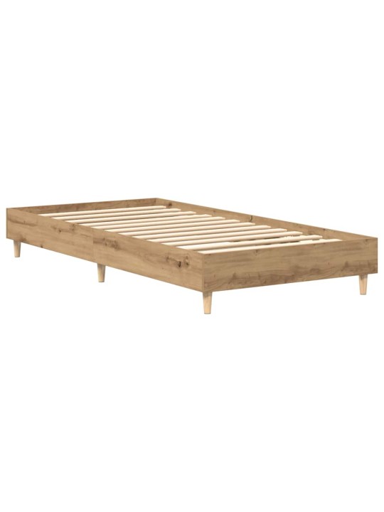 Sängynrunko ei patjaa artisan oak 100x200 cm engineered wood