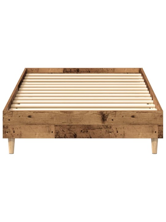 Sängynrunko ei patja vanha puu 90x190 cm engineered wood