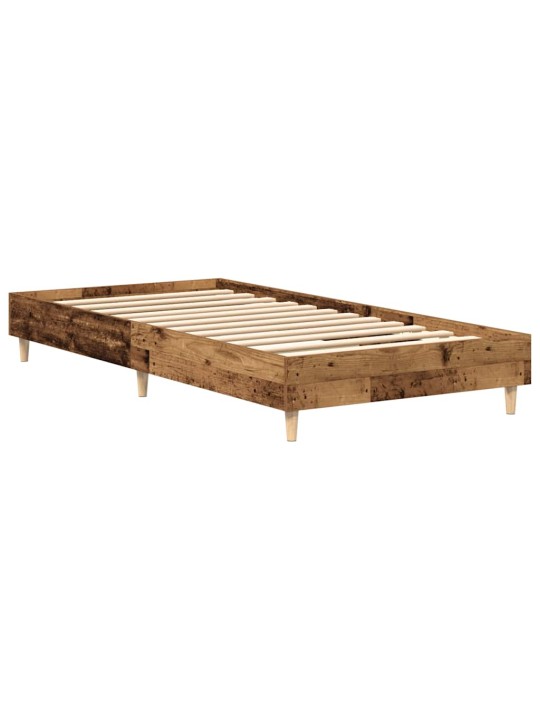 Sängynrunko ei patjaa old wood 75x190 cm engineered wood
